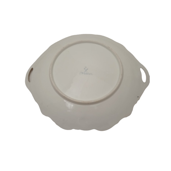 Dresden Franziska Hirsch Hand Painted 2 Handled Platter - Picture 5 of 8